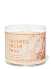 Caramel Cream Soda 3-Wick Candle image number null