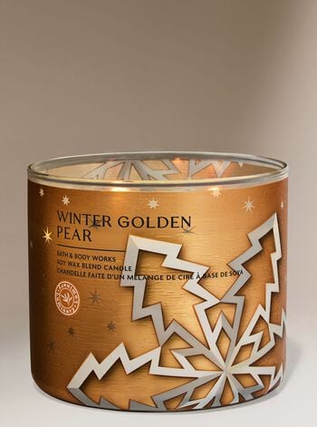 Winter Golden Pear 3-Wick Candle เทียนหอม 3 ไส้