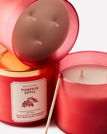 Pumpkin Apple 3-Wick Candle เทียนหอม 3 ไส้