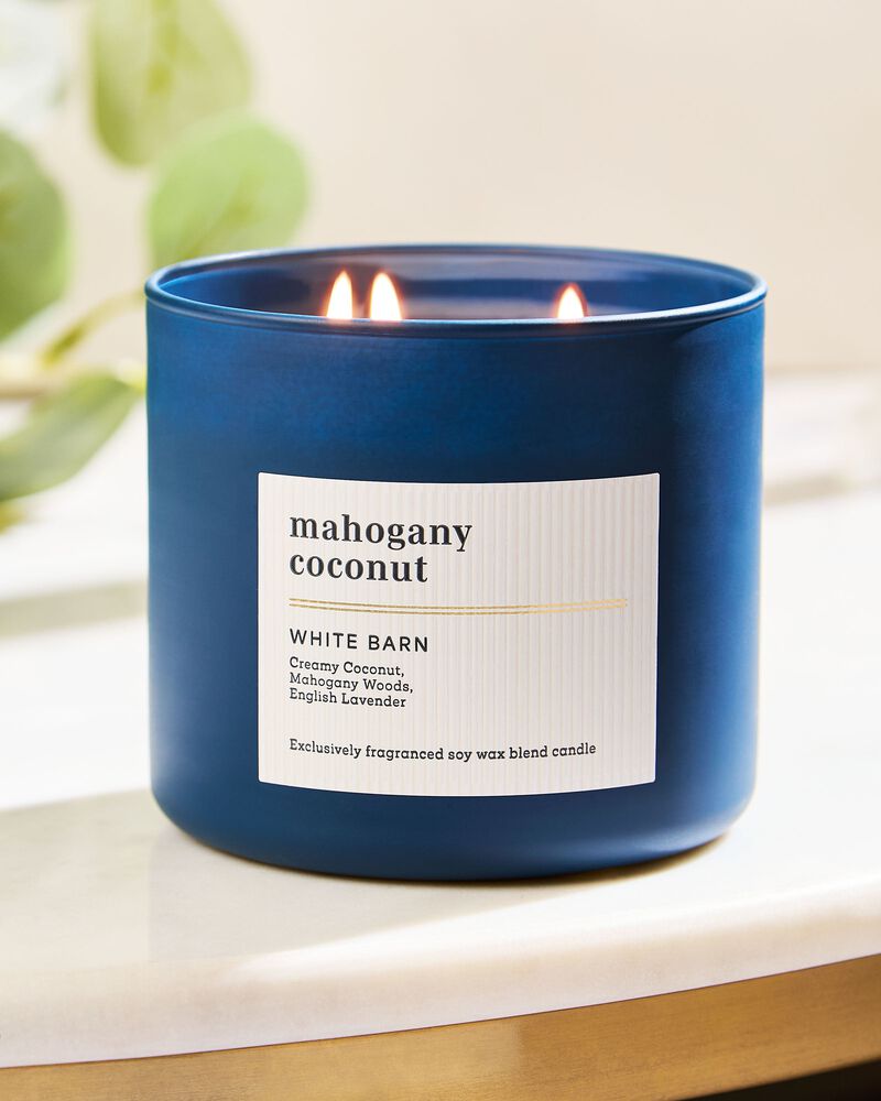 Mahogany Coconut 3-Wick Candle 3-Wick Candle