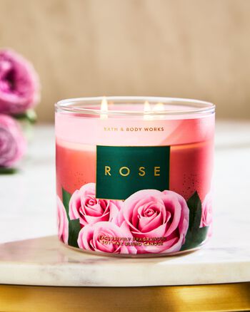 Rose 3-Wick Candle เทียนหอม 3 ไส้
