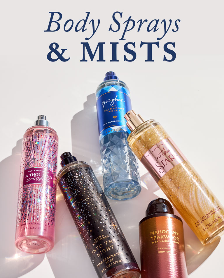 Body Sprays & Mists