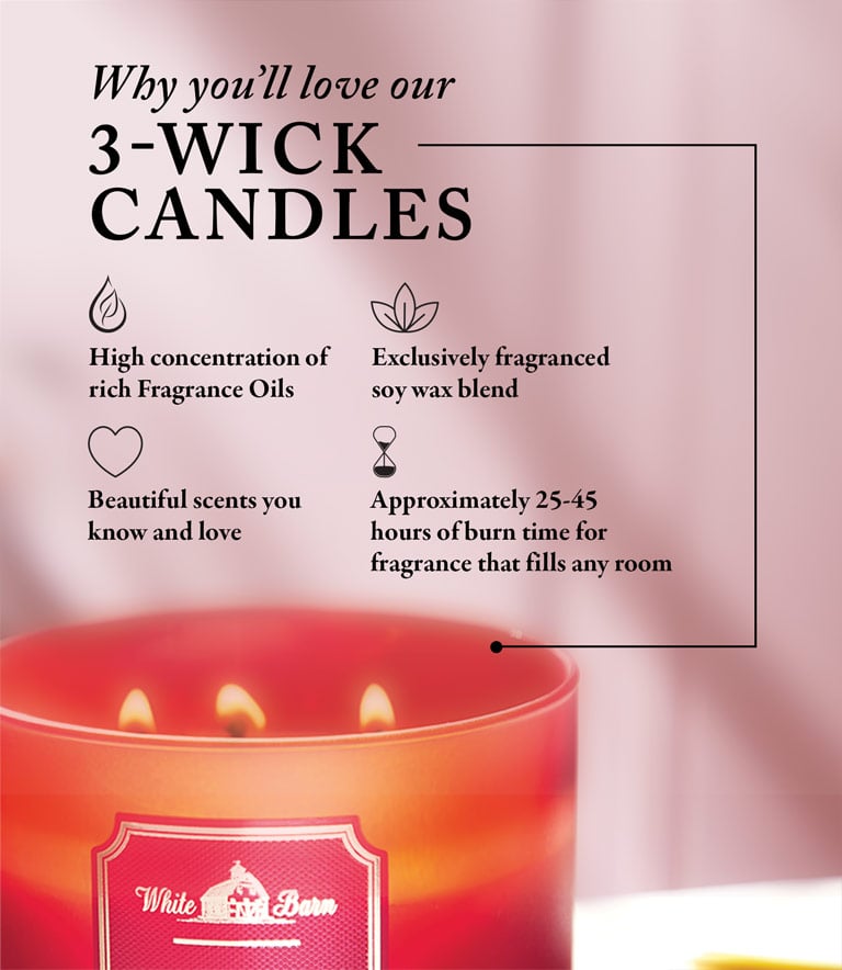3-Wick Candles